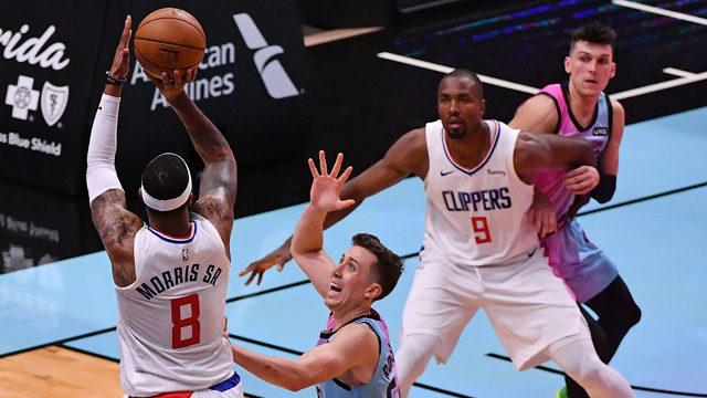  Los Angeles Clippers, Miami Heat karşısında kazandı