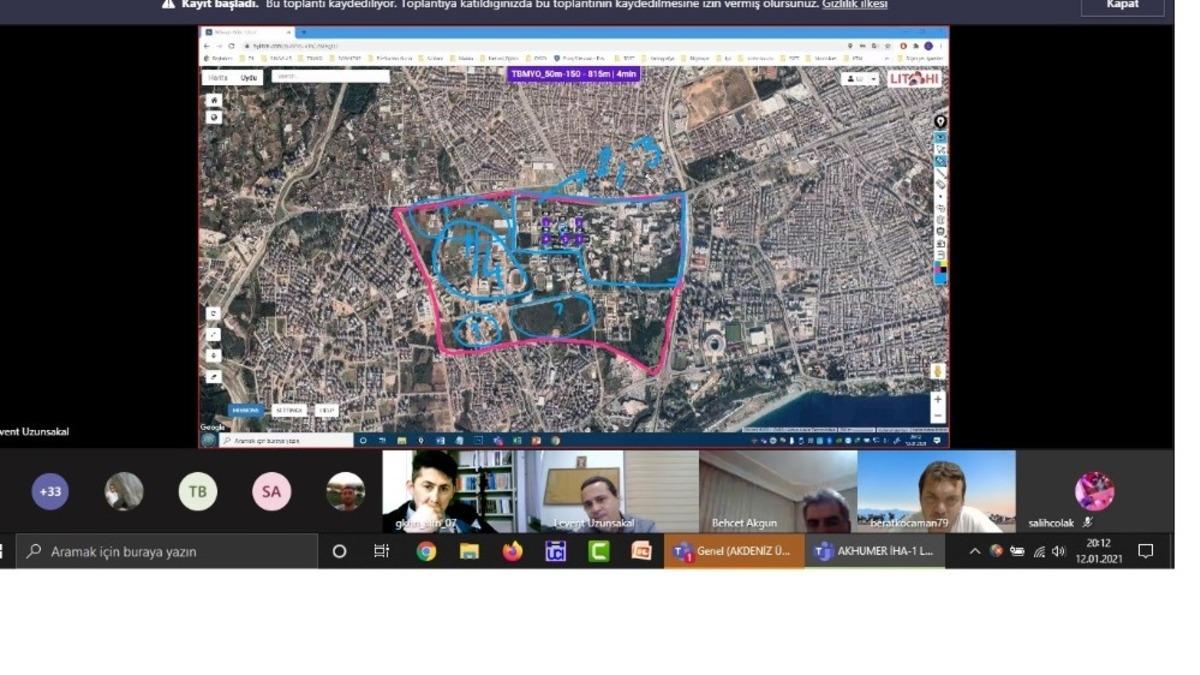 İnsansız Hava Aracı Eğitimi yoğun katılımla ilk defa &ccedil;evrim i&ccedil;i olarak verildi