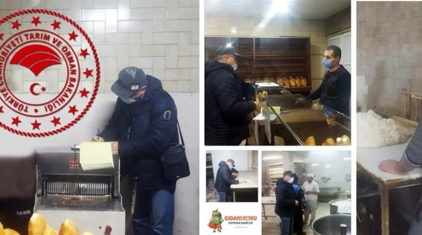 &Ccedil;ine&rsquo;de ekmek fırınları denetlendi