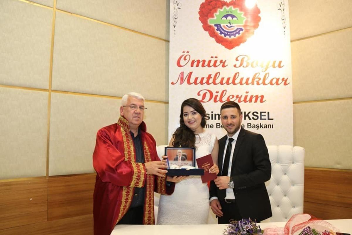 Ergene&rsquo;de 2020 yılında 410 nikah kıyıldı