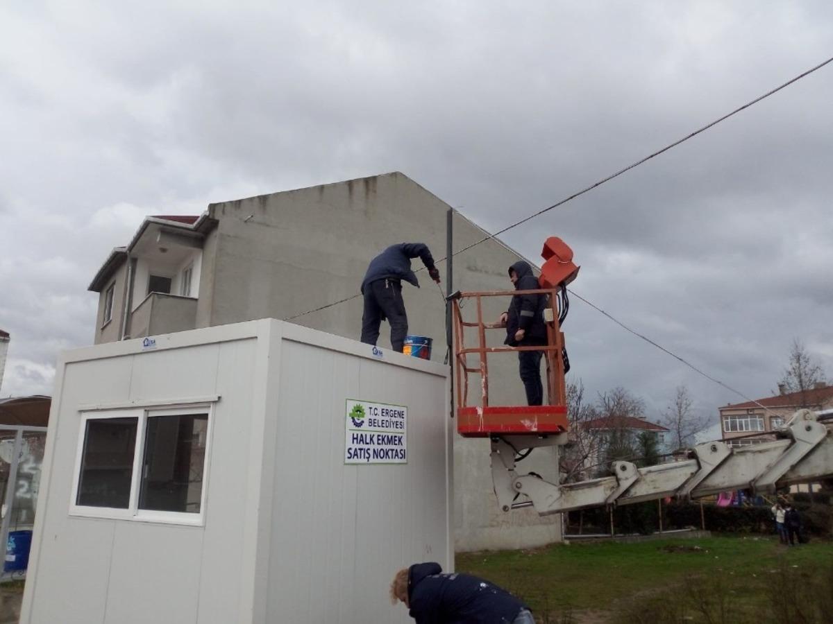 Ergene Belediyesinden yeni bir Halk Ekmek b&uuml;fesi daha