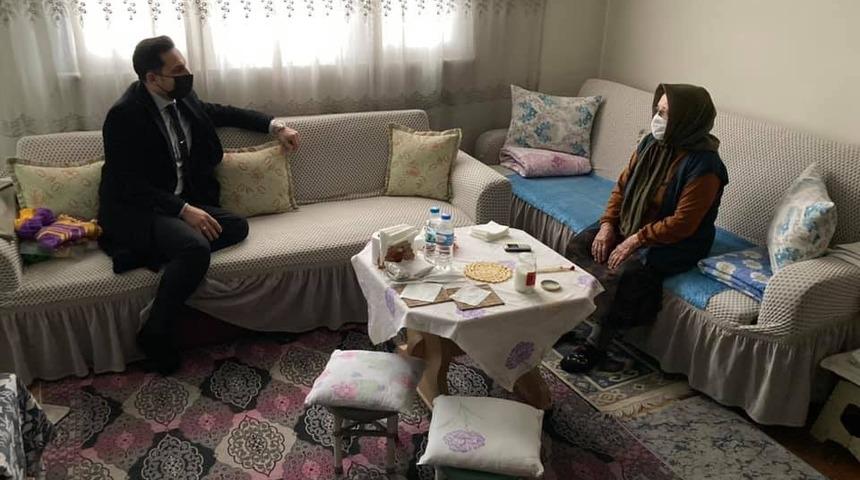 Kaymakam Erdem&rsquo;den hane ziyaretleri