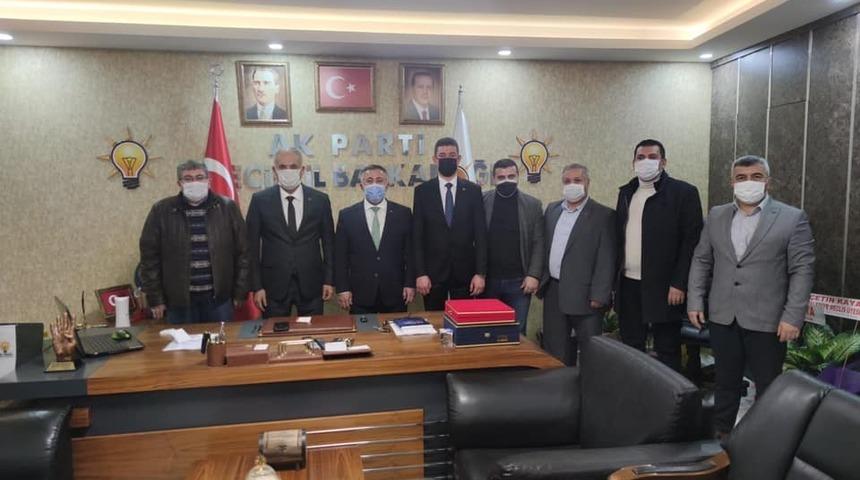 Bayırk&ouml;y Belediye Başkanı Yaman&rsquo;dan İl Başkanı Yıldırım&rsquo;a hayırlı olsun ziyareti