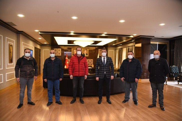 Ankara Minibüsçüler Esnaf Odası ve taksicilerden Başkan Çetin’e ziyaret G2