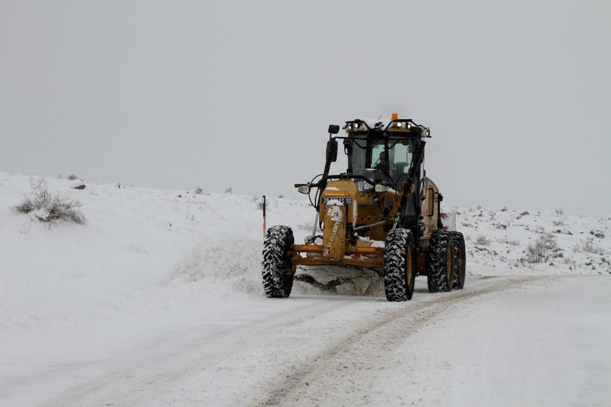 Talas&rsquo;ta kış &ccedil;alışmaları kesintisiz s&uuml;r&uuml;yor