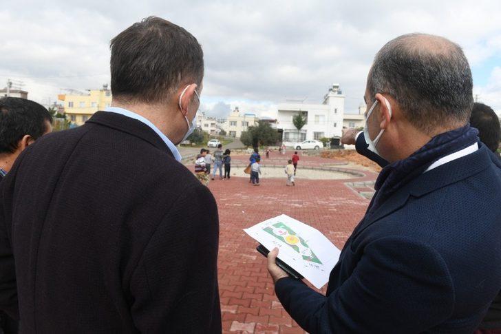 Yenişehir Belediyesi, Deniz Mahallesine yeni bir park yapıyor G5