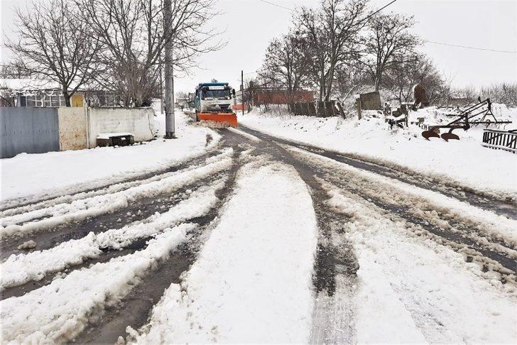 İki günlük kar mesaisi ile Süleymanpaşa yolları açık kaldı G1