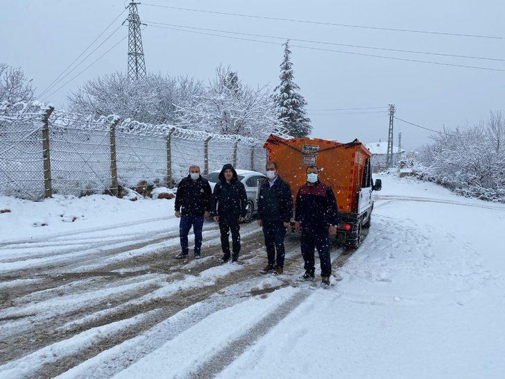 Yeşilyurt’ta kar temizleme çalışmaları sürüyor G1