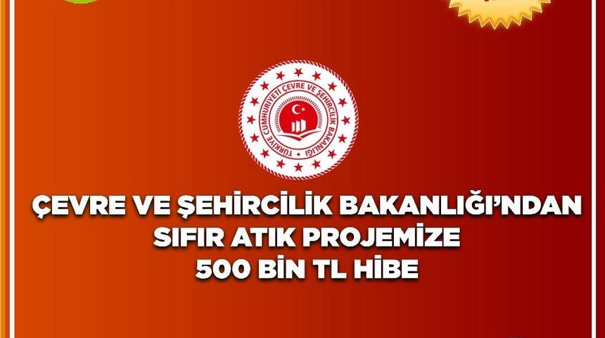 &Ccedil;evre ve Şehircilik Bakanlığı&rsquo;ndan Develi Belediyesi&rsquo;ne 600 bin TL sıfır atık hibesi
