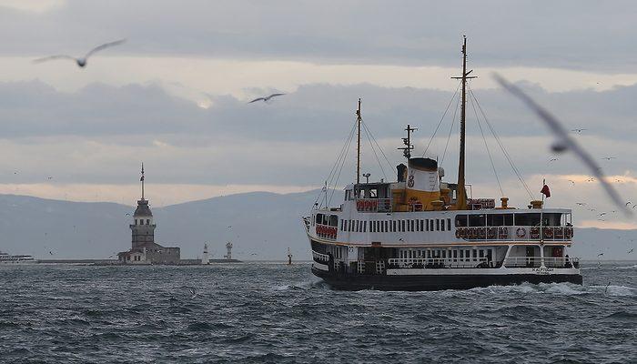 İstanbul'da deniz ulaşımına fırtına engeli