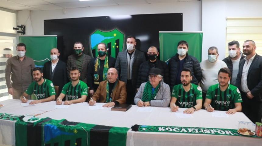 Kocaelispor&rsquo;dan imza şov