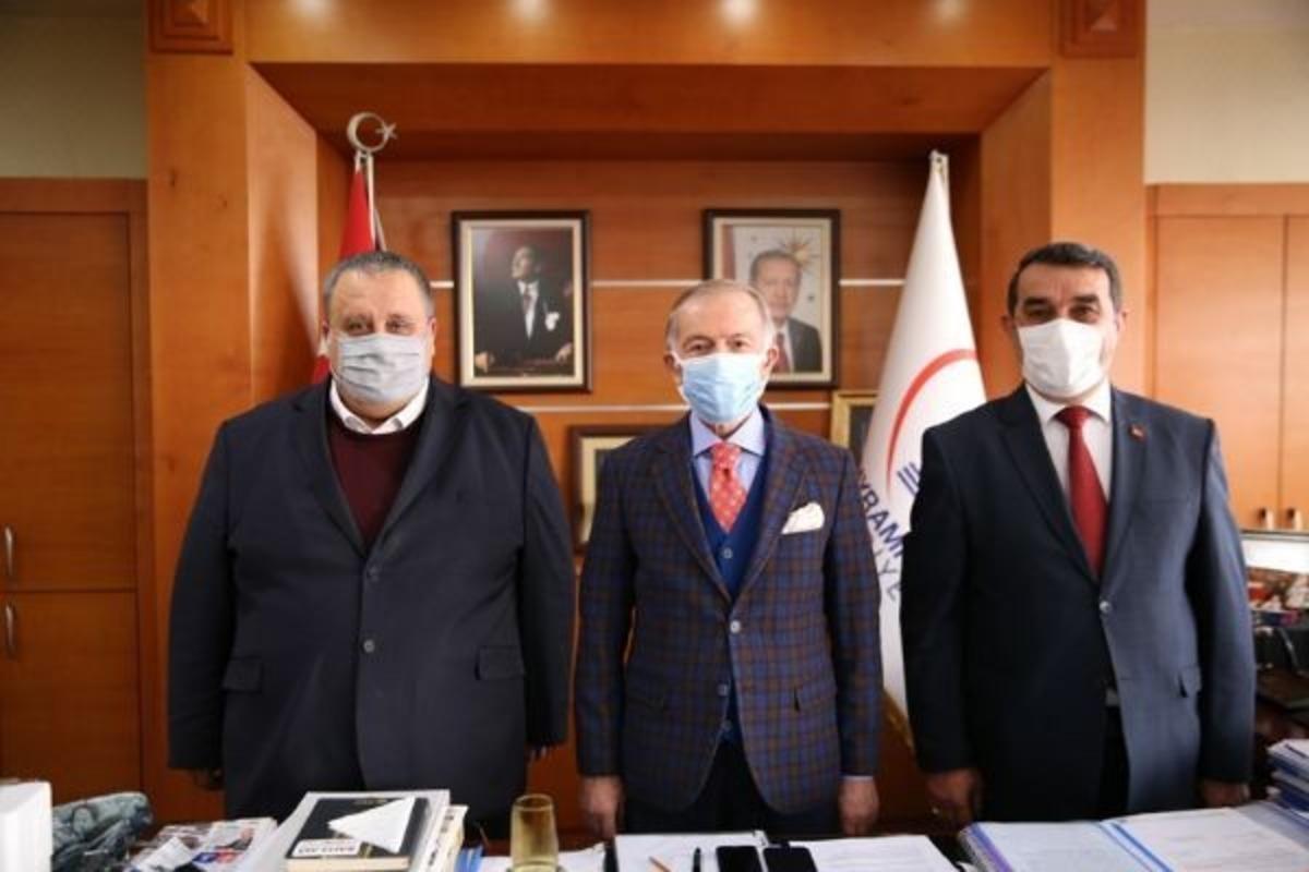 Başhekim Kocataş&rsquo;tan Bayrampaşa Belediye Başkanı Aydıner&rsquo;e ziyaret