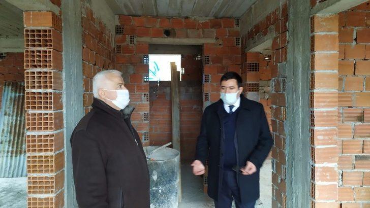 Evi yanan vatandaşa kaymakamlıktan ev yardımı G3