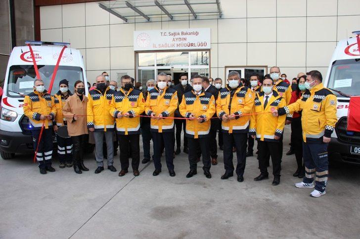 Bakanlıktan gelen ambulanslar teslim edildi G2