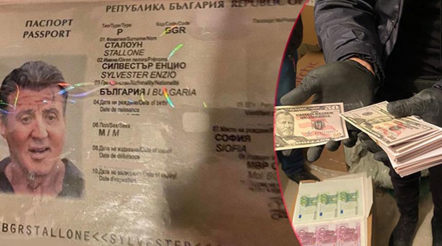 Polisleri şoke eden sahte pasaport