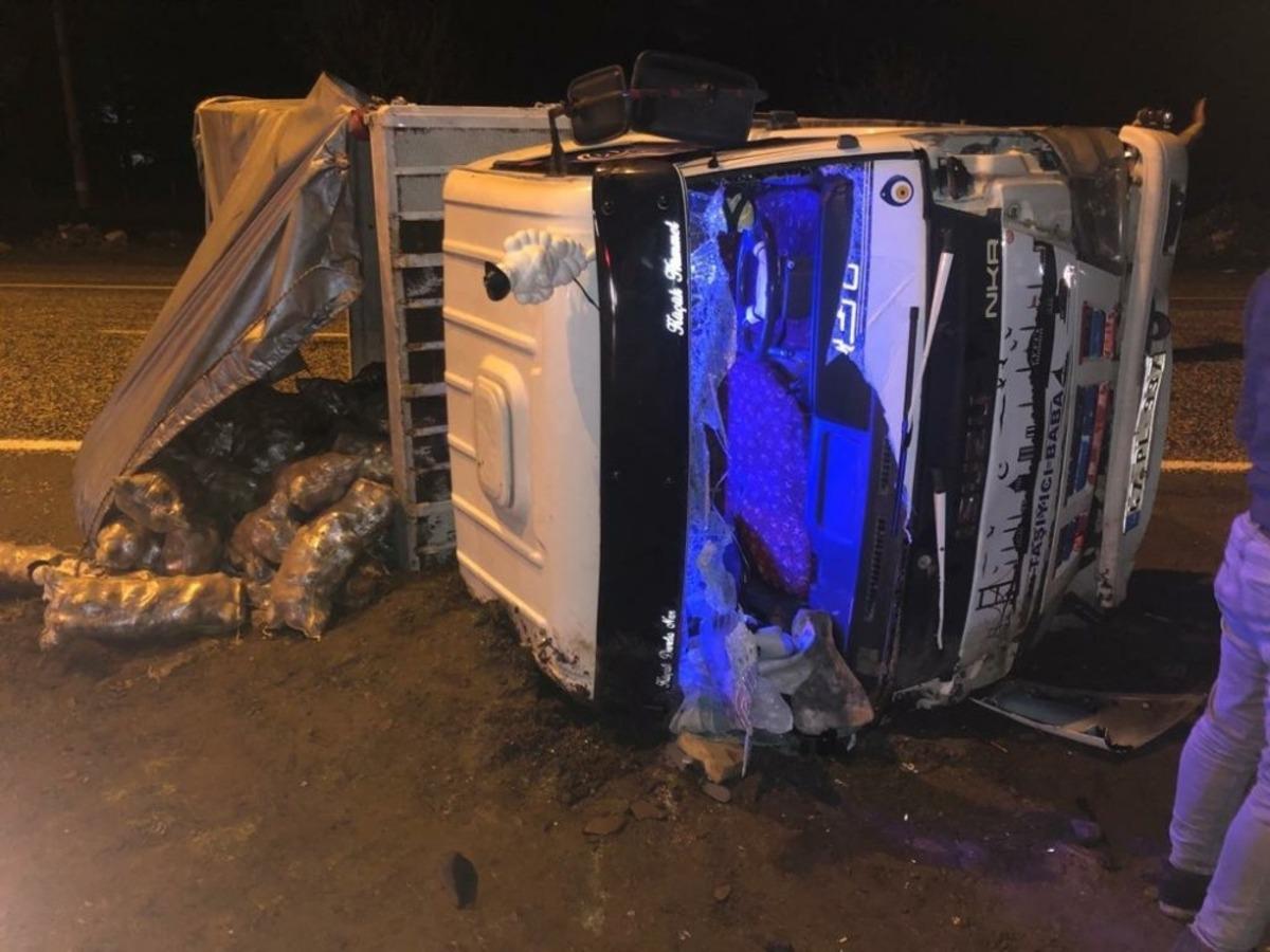 Kahramanmaraş&rsquo;ta trafik kazası: 1 yaralı