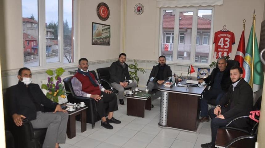 İş adamlarından Altıntaş&rsquo;a ziyaret