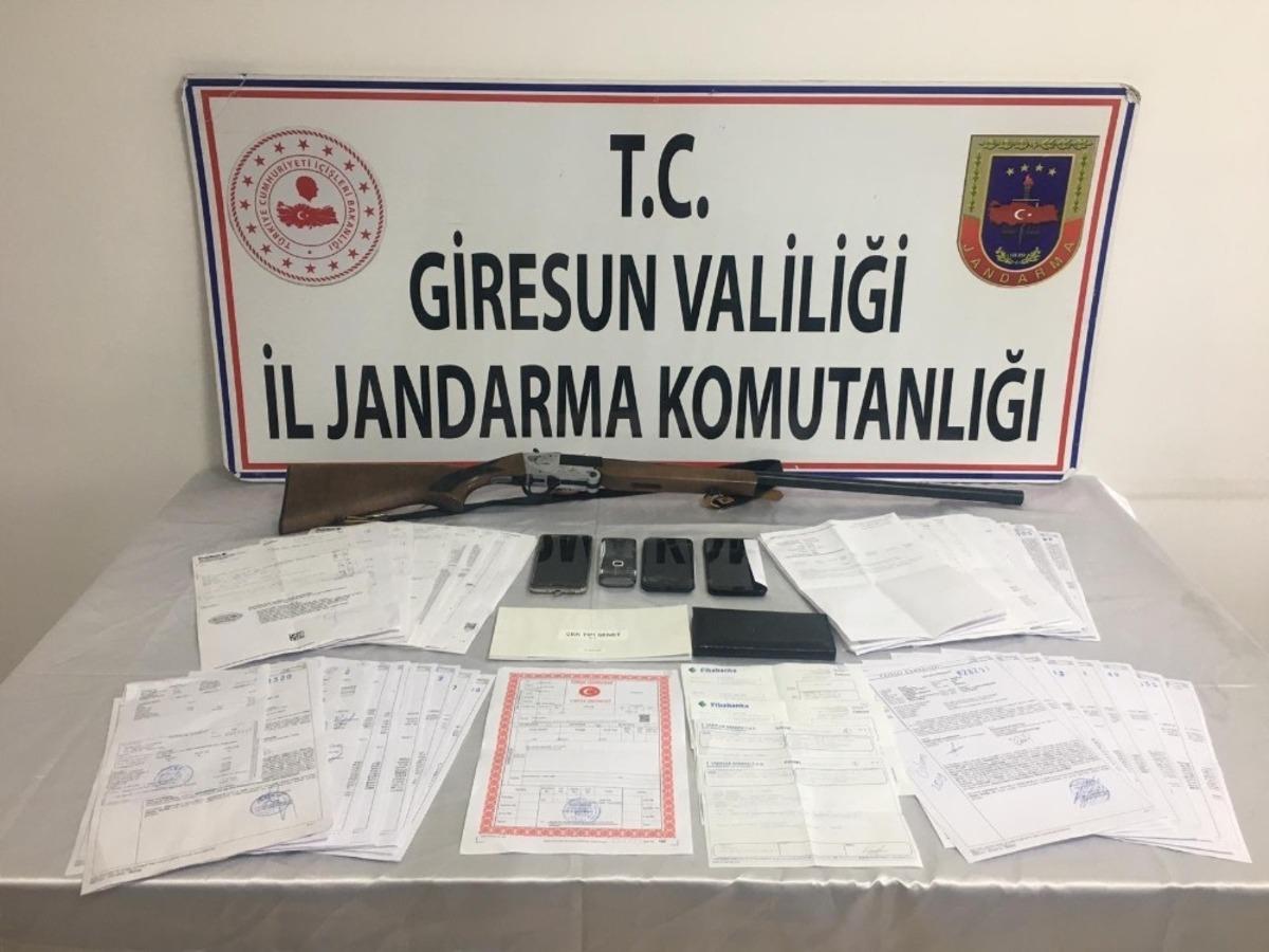 Giresun&rsquo;da tefeci operasyonu: 5 g&ouml;zaltı