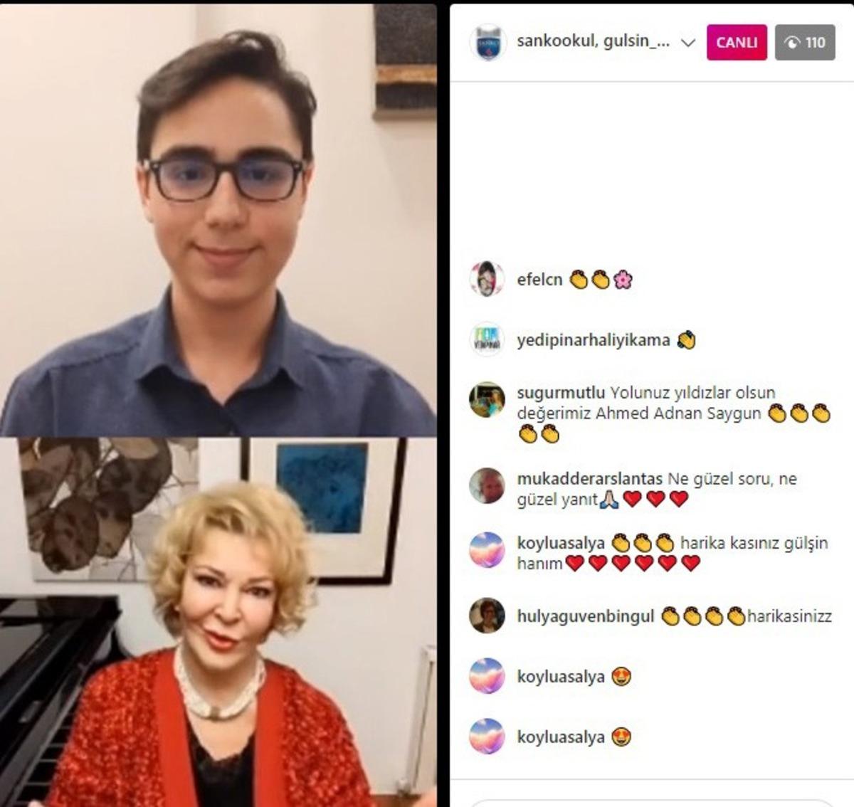 SANKO Okullarında &ouml;nline s&ouml;yleşi