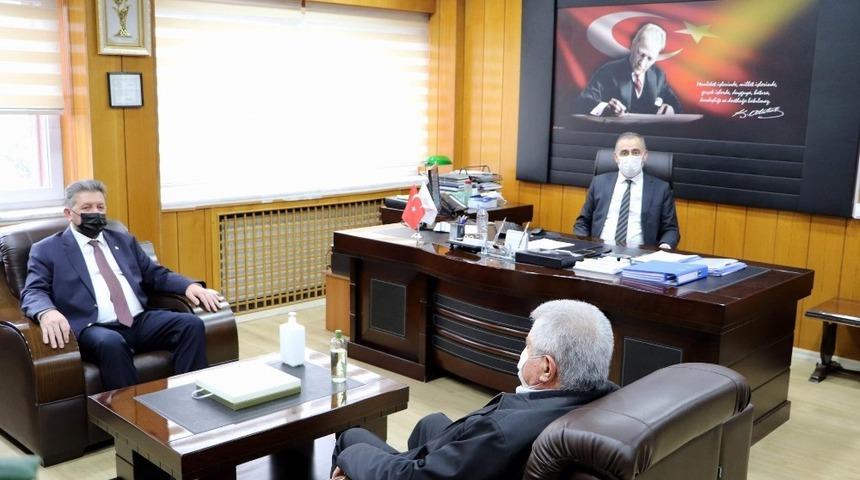 NTO y&ouml;netiminden İl Tarım ve Orman M&uuml;d&uuml;r&uuml; &Ouml;kdem&rsquo;e &rsquo;hayırlı olsun&rsquo; ziyareti