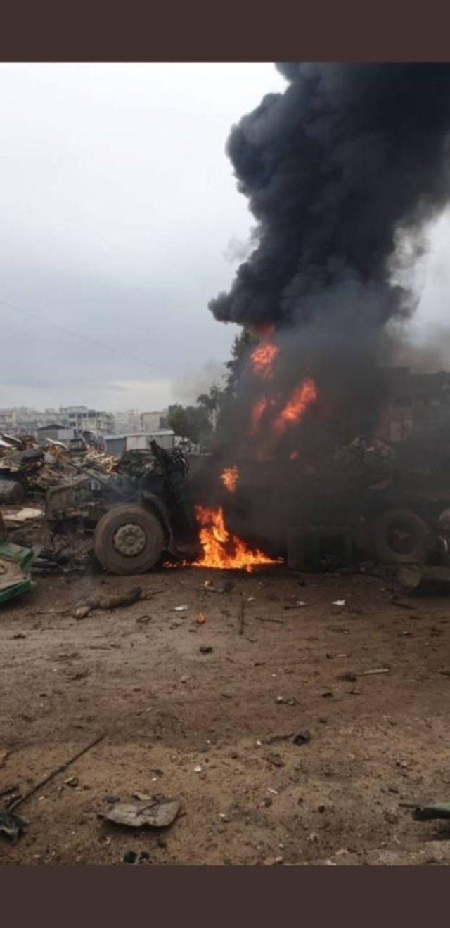Afrin’de PKK/YPG’nin bombalı saldırısı sonucu 5 kişi hayatını kaybetti, 22 kişi yaralandı