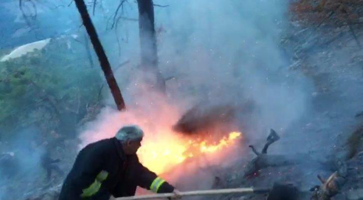 Amasya’da ormanda çıkan yangın büyümeden söndürüldü G3