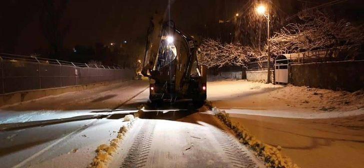 Pozantı’da karla mücadele çalışmaları G2
