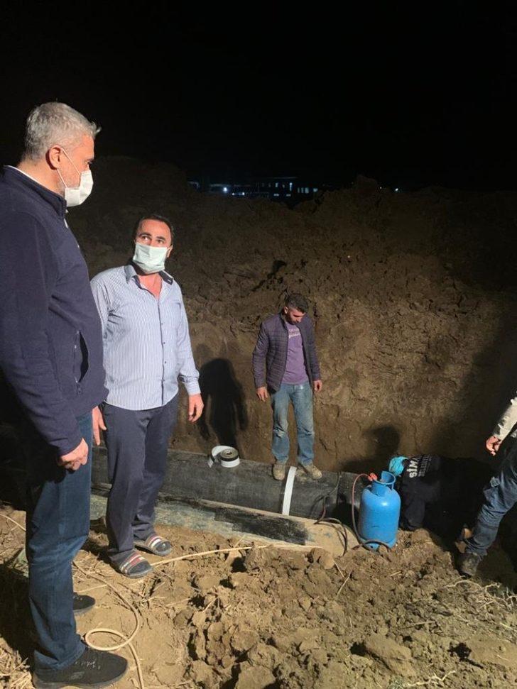 Jeotermal ana hattındaki patlak aboneleri korkuttu G3