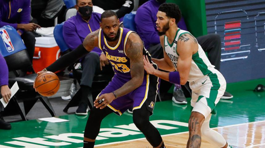 Lakers Celtics'i 96-95 mağlup etti
