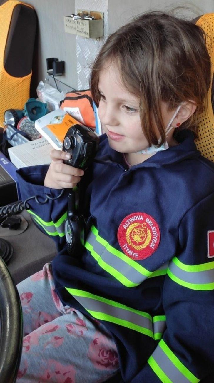 Minik itfaiyeciler iş başında G3