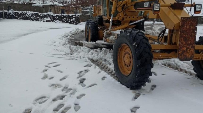 Karacadağ’da kar seferberliği