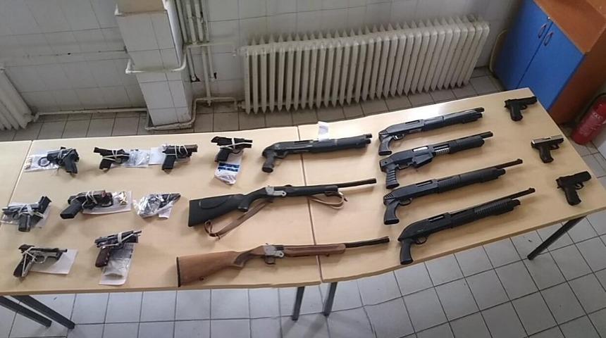 Kahramanmaraş’ta 63 silah ele geçirildi