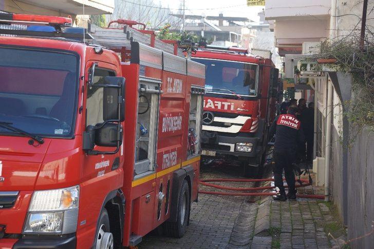 Aydın’da ev yangını; 1 yaralı G2