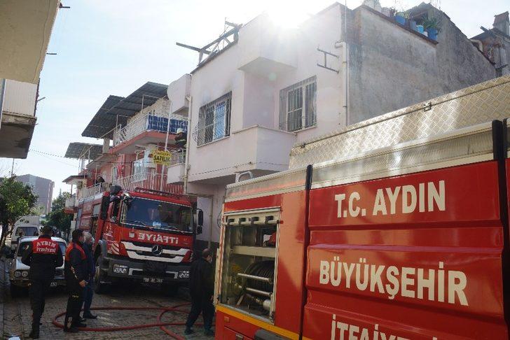 Aydın’da ev yangını; 1 yaralı G5