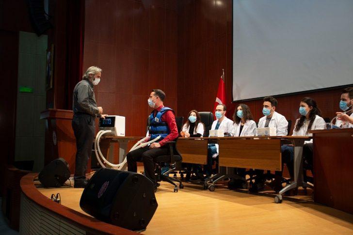 Covid-19 hastaları için Göğüs Duvarı Fizyoterapi cihazı geliştirildi G4