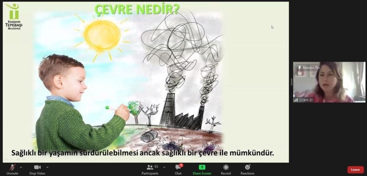 &Ccedil;ocuklara &ccedil;evre bilinci aşılanıyor