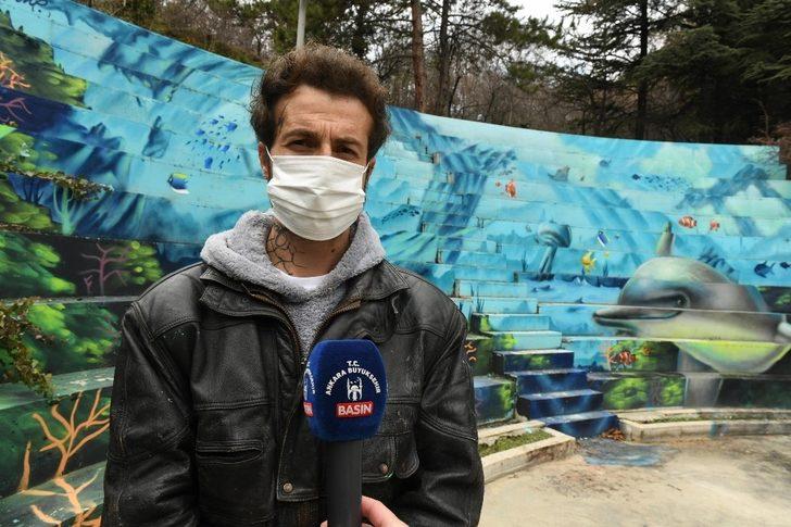 Başkent parkları grafittilerle renklendi G1