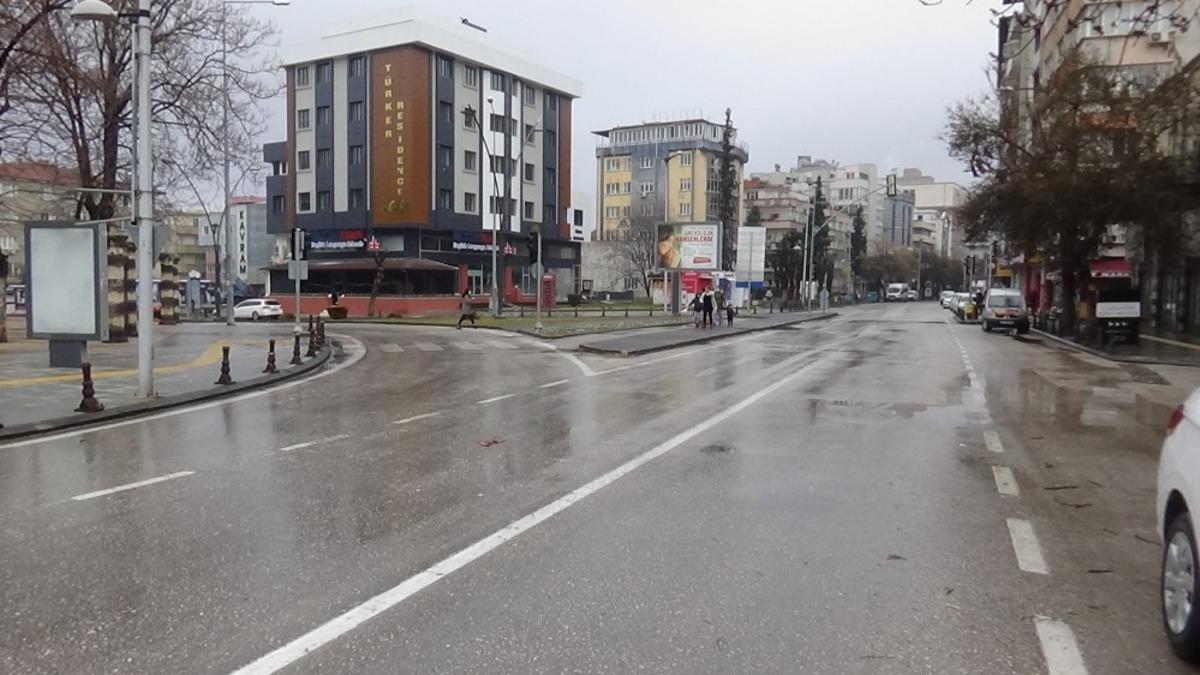 Gaziantep&rsquo;te cadde ve sokaklar boş kaldı