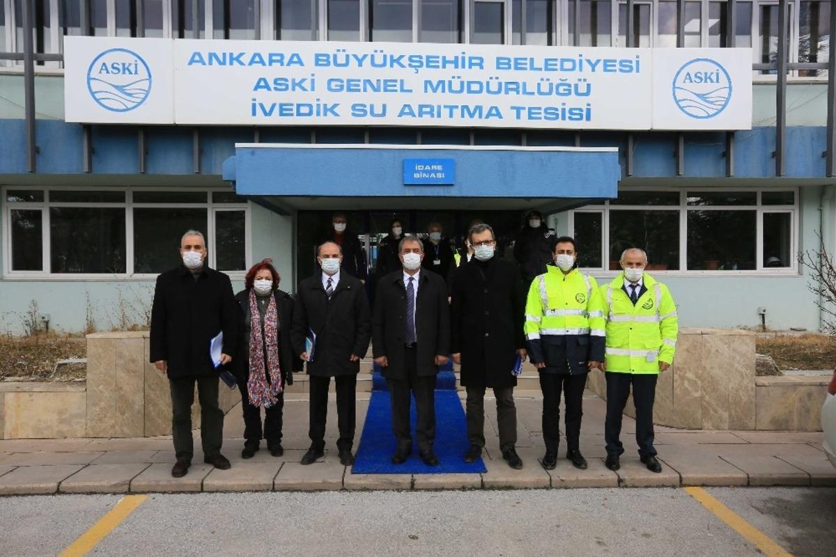 İvedik İ&ccedil;me Suyu Arıtma Tesisi kapılarını Başkentlilere a&ccedil;tı