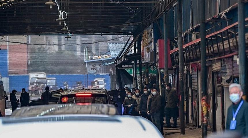 Koronavir&uuml;s: WHO ekibi Wuhan'daki Huanan balık pazarında inceleme yaptı