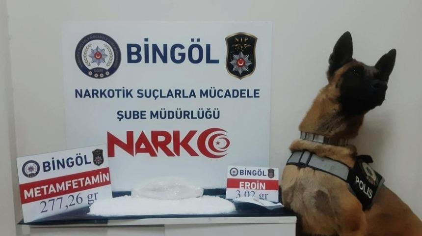 Bing&ouml;l&rsquo;de kasık arasına gizlediği uyuşturucuyla yakalandı