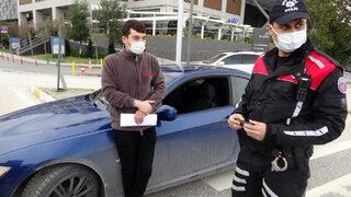 Kısıtlamada izin belgesi olmayan sürücüden ‘valiyle görüşün’ savunması