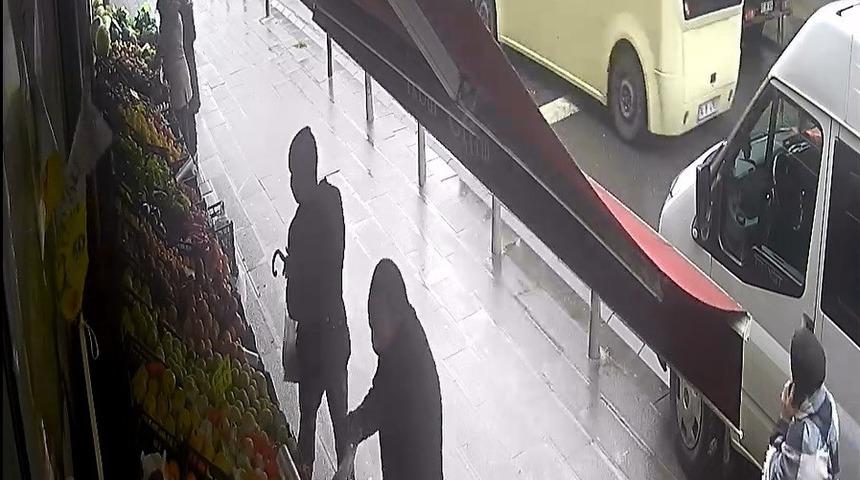 (&Ouml;ZEL) Kestane hırsızları kamerada