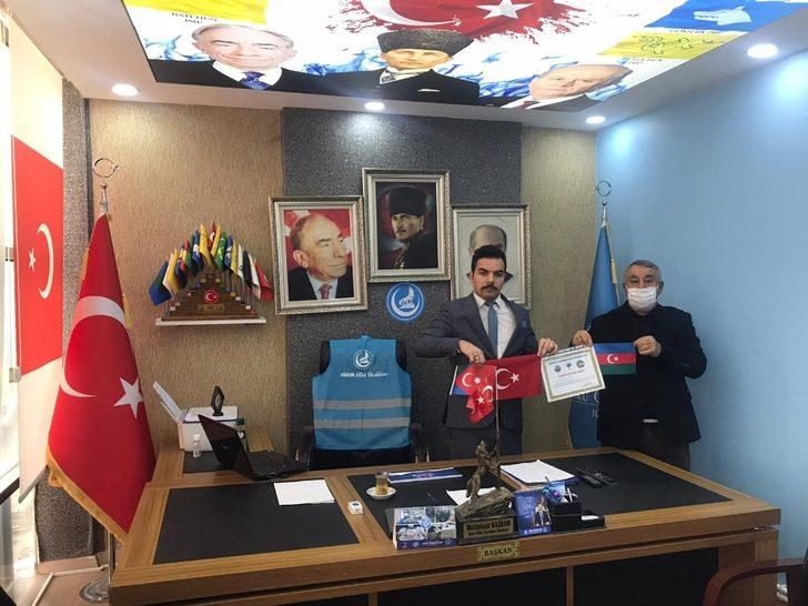 Ünsal’dan Başkan Kaşkar’a teşekkür belgesi G2