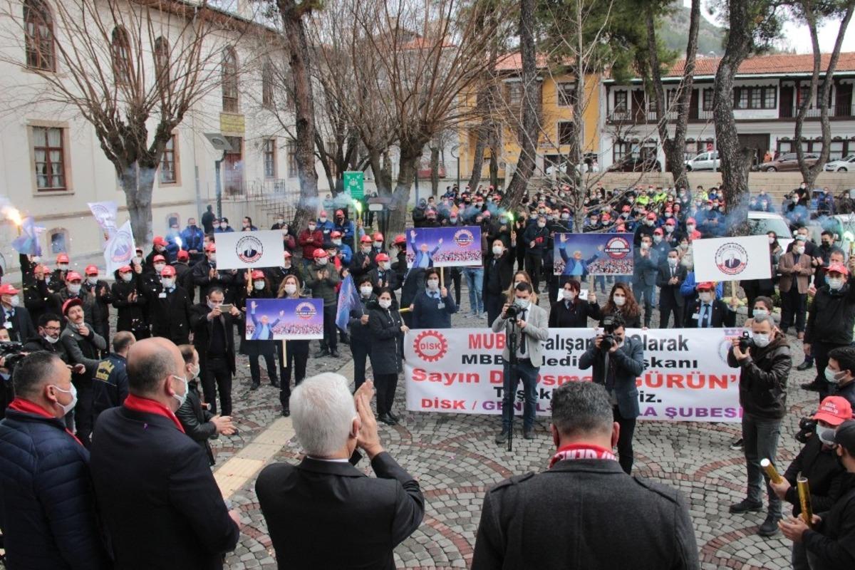 Muğla B&uuml;y&uuml;kşehirde toplu iş s&ouml;zleşmesi imzalandı