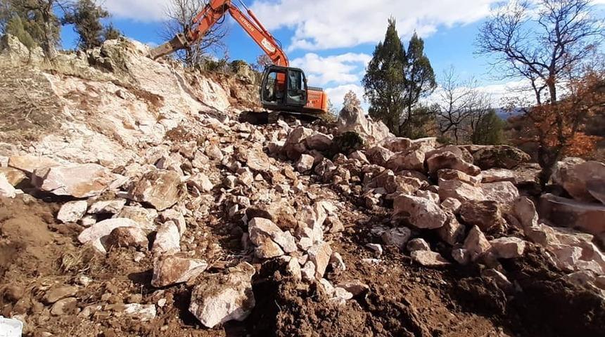 Mesire alanı çalışmaları başladı