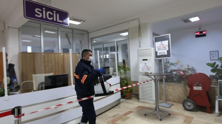 Efeler Belediyesi korona vir&uuml;s tedbirlerine devam ediyor