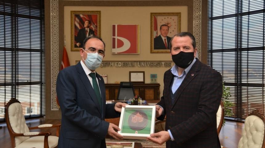 Memur-Sen Genel Başkanından BŞEÜ’ye ziyaret