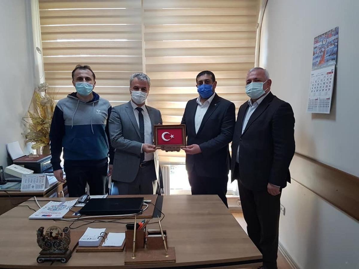 Yeni şube m&uuml;d&uuml;rlerine hayırlı olsun ziyareti