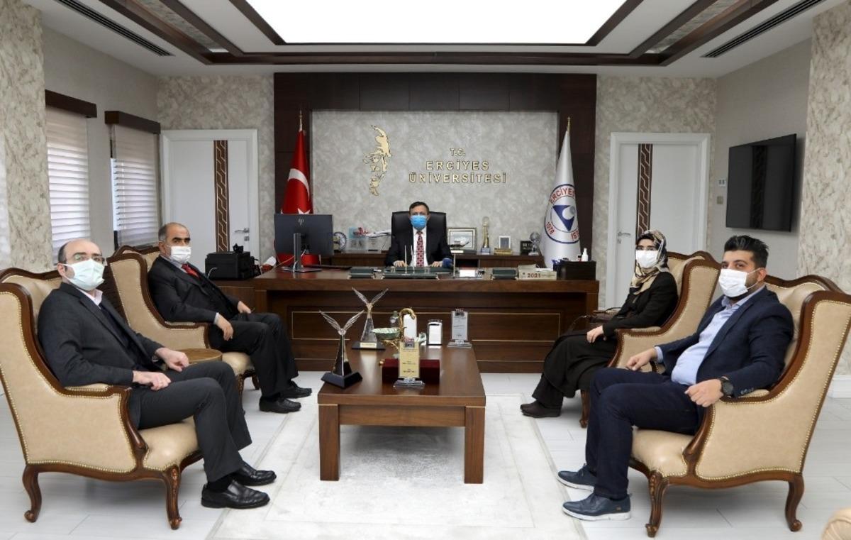 T&Uuml;BİTAK ve T&Uuml;BA&rsquo;dan &Ouml;d&uuml;l Alan &Ouml;ğretim &Uuml;yeleri Rekt&ouml;r &Ccedil;alış&rsquo;ı Ziyaret Etti